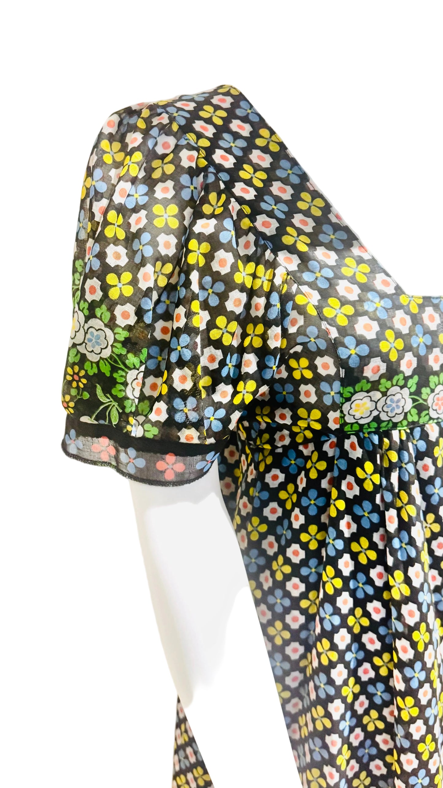 1970’s David Silverman Rare Maxi Dress