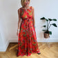 Stunning Peacock Pattern Maxi