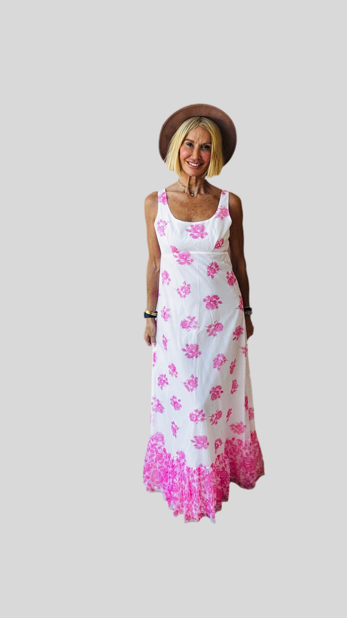 Pretty Floral Maxi Dress