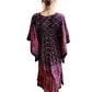 “Mudi” of Carnaby Street Epic Indian Block Print Angel Sleeve Dress