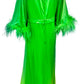 Epic 1960’s Ostrich Feather Maxi