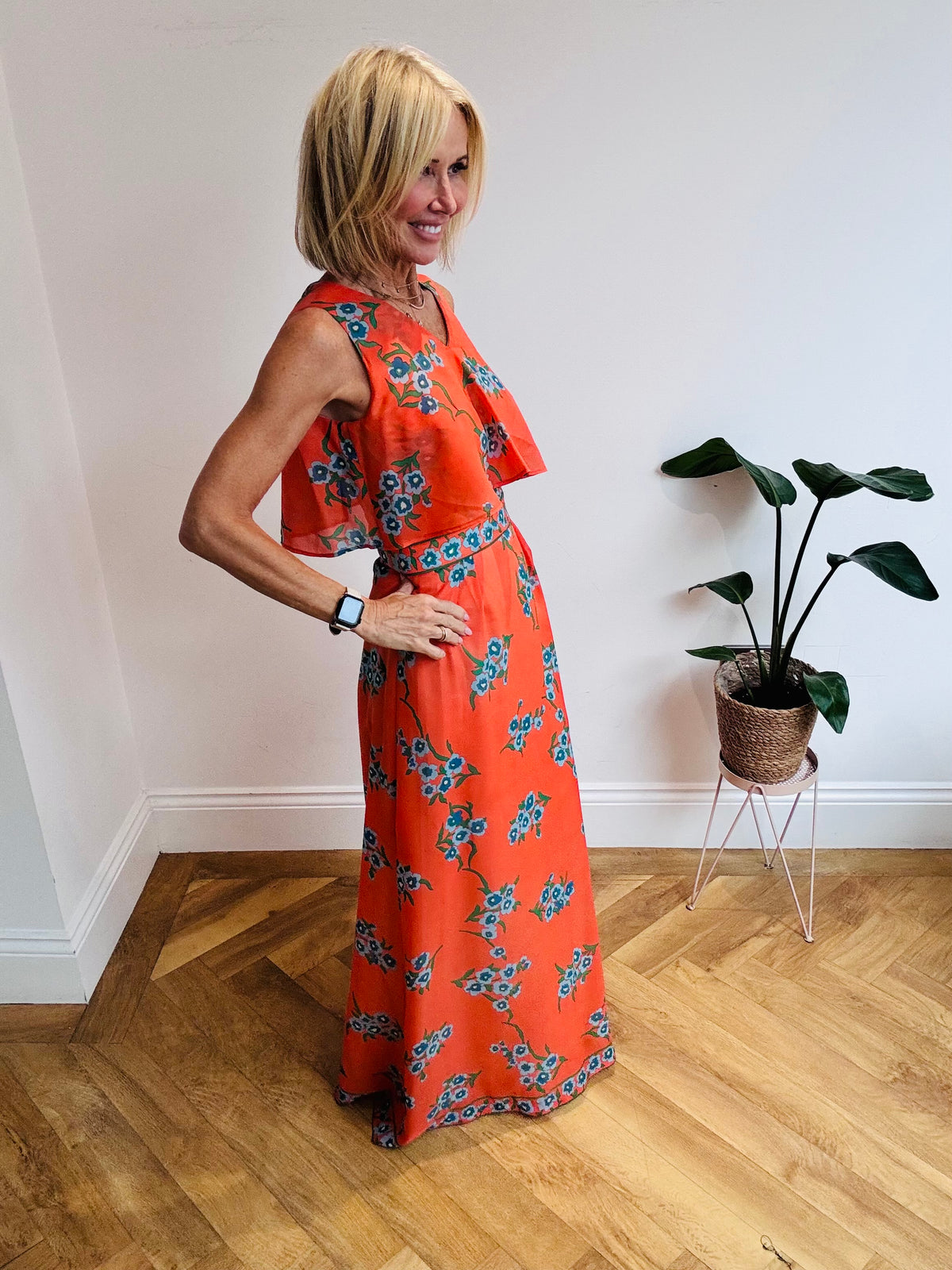 Stunning Cape Style Maxi.