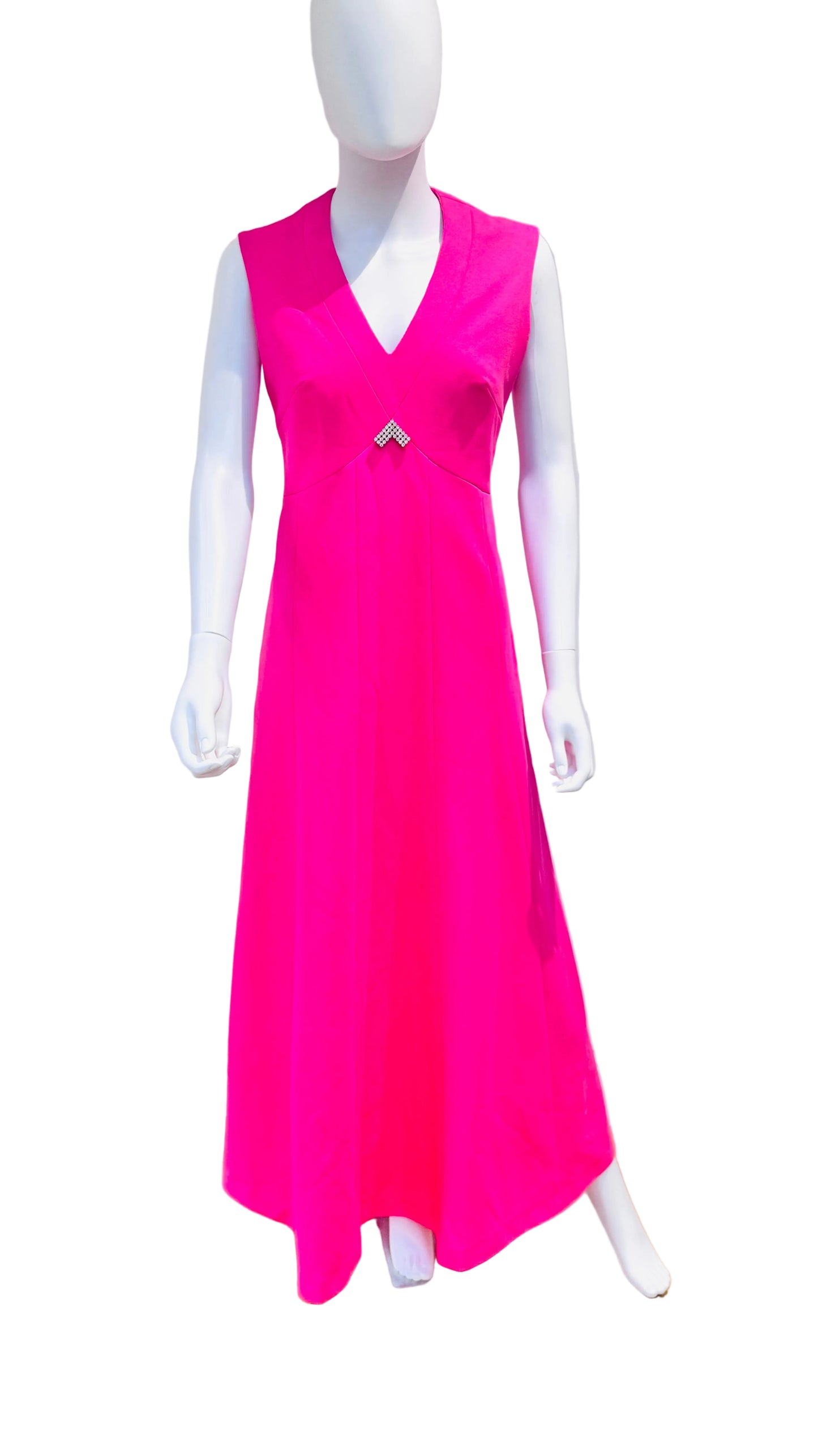 Amazing 1970’s  “Plutina” Maxi Dress