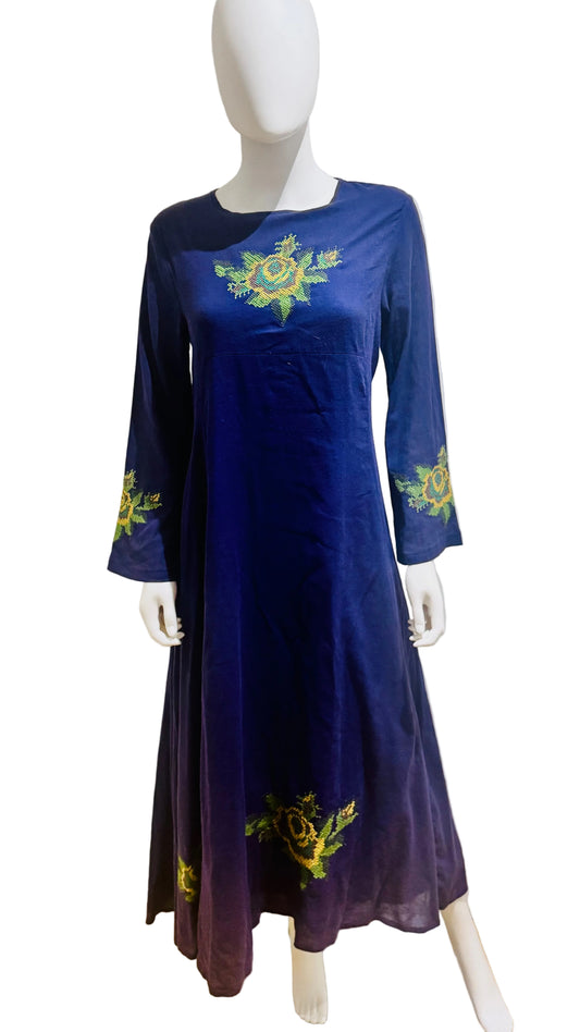Stunning 1960's "Mosaic" Maxi