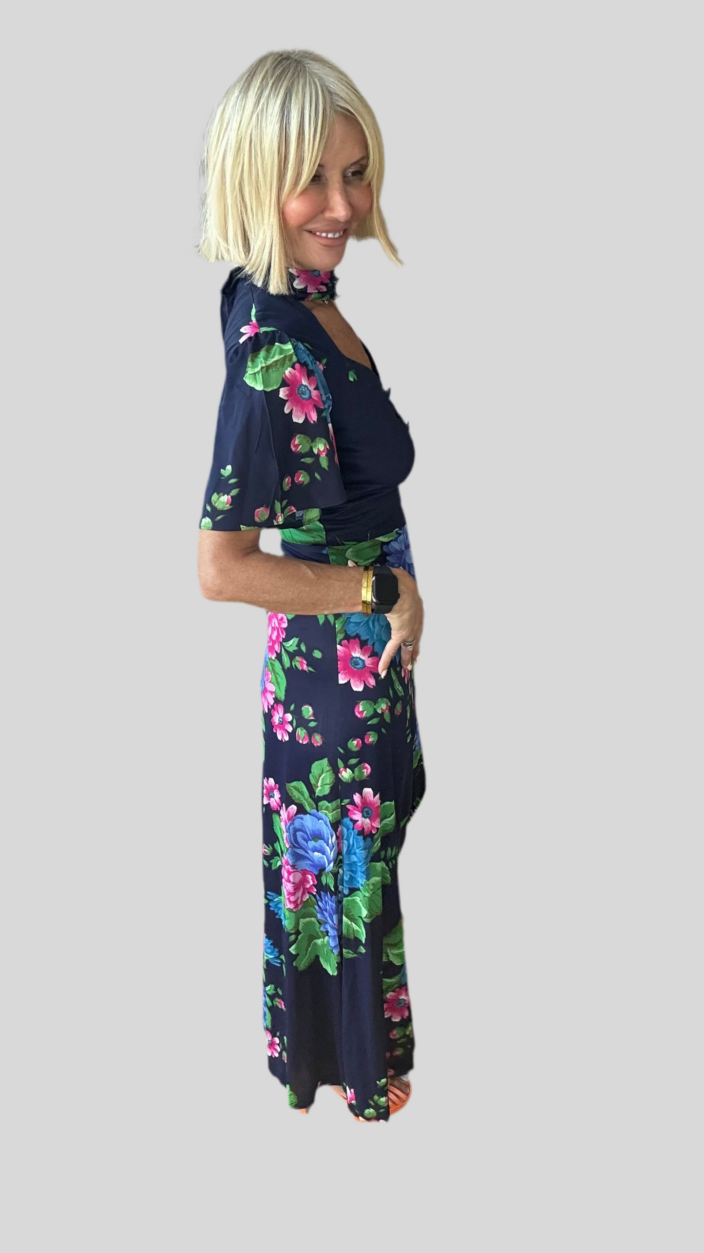 Stunning Floral Maxi Dress