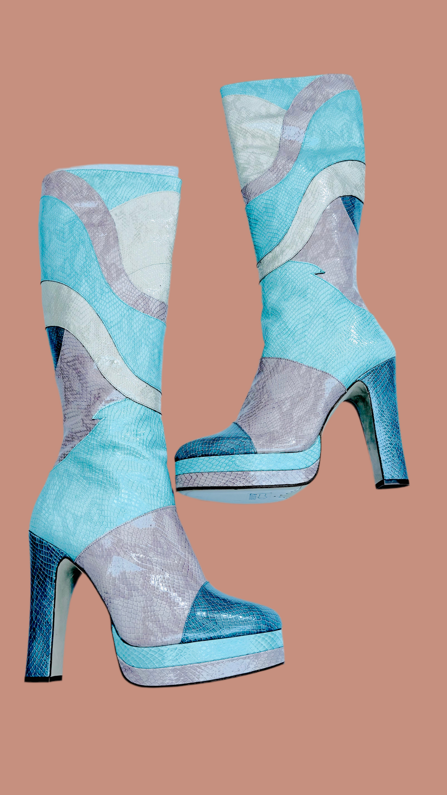 Terry De Havilland “River” Full Length Boots size 7