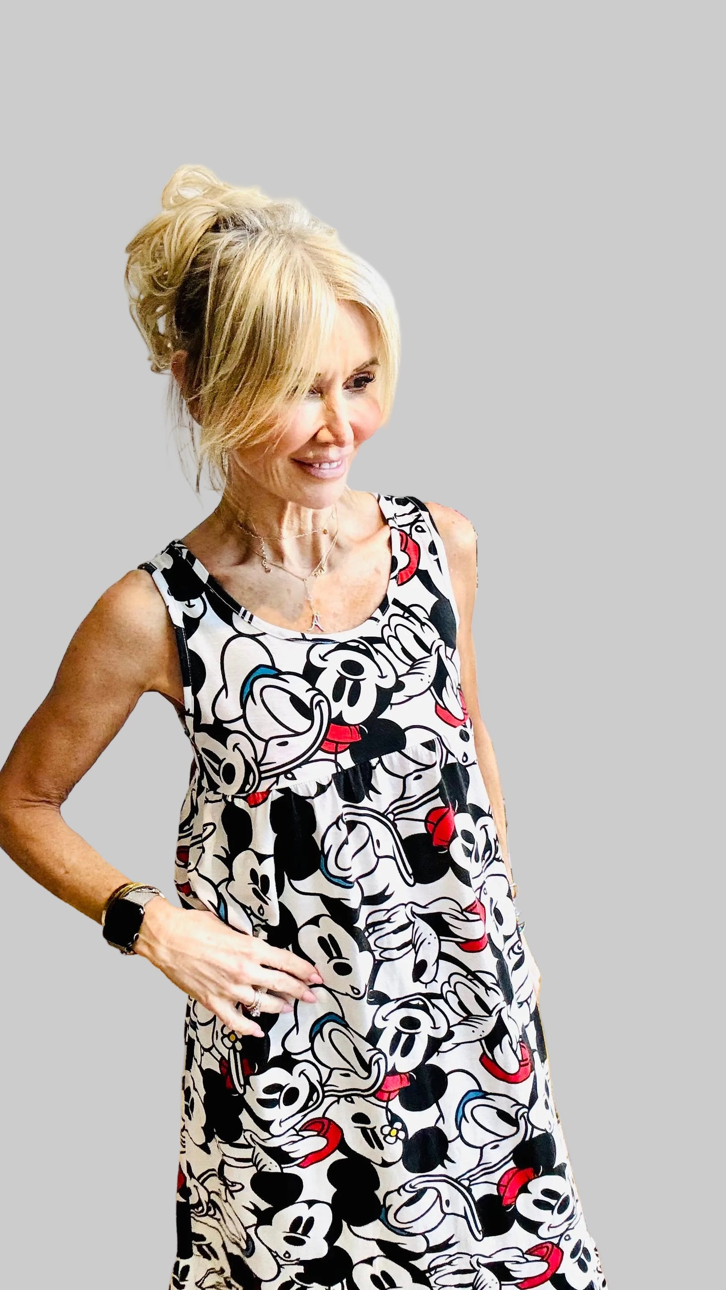 Vintage “Mickey Mouse” Tee Dress