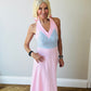 Pretty Gingham Maxi Dress.