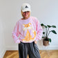 Cute Cat 80’s Sweatshirt