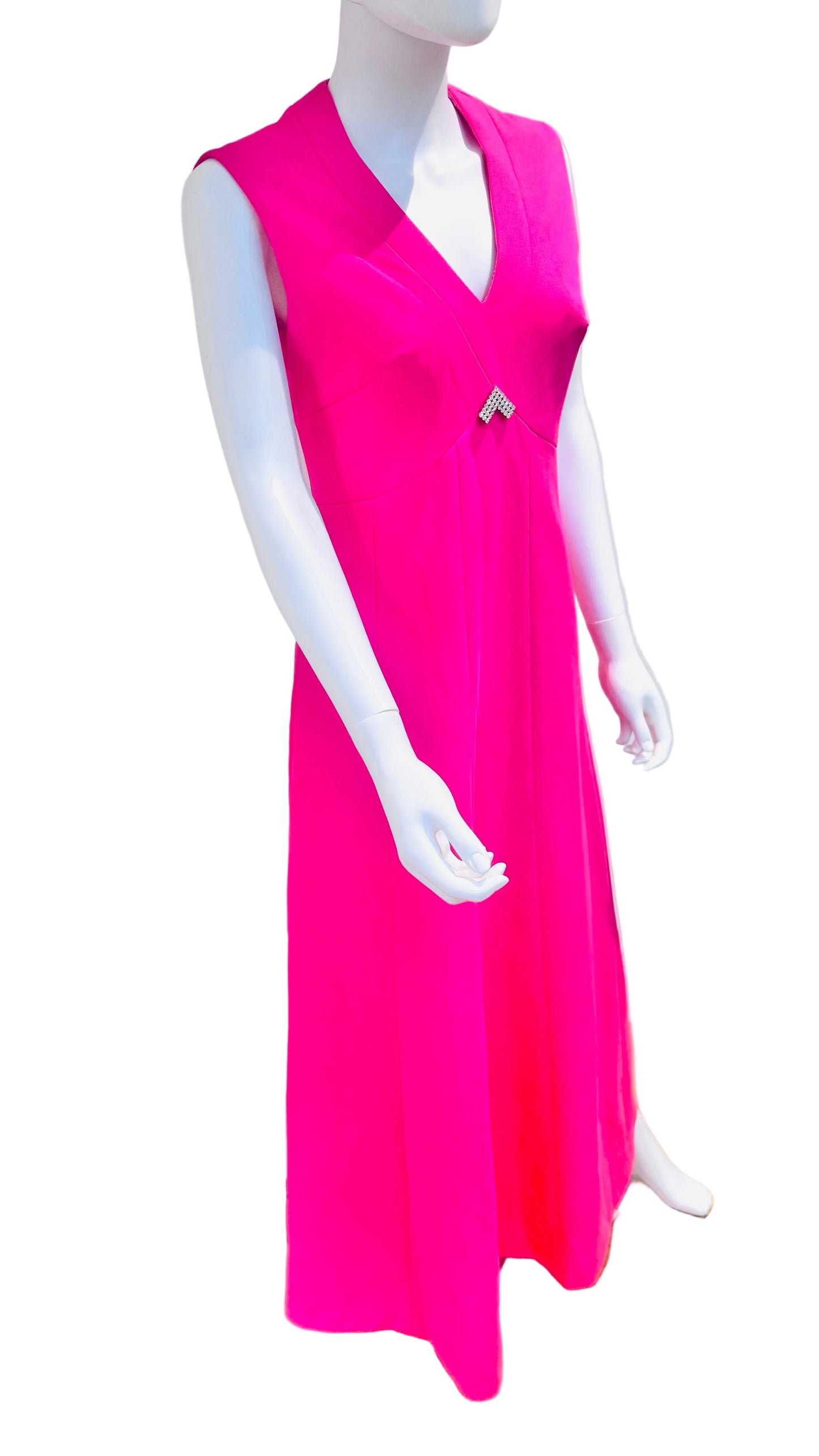 Amazing 1970’s  “Plutina” Maxi Dress