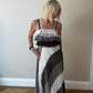 1970’s Stunning Pleated Maxi Dress