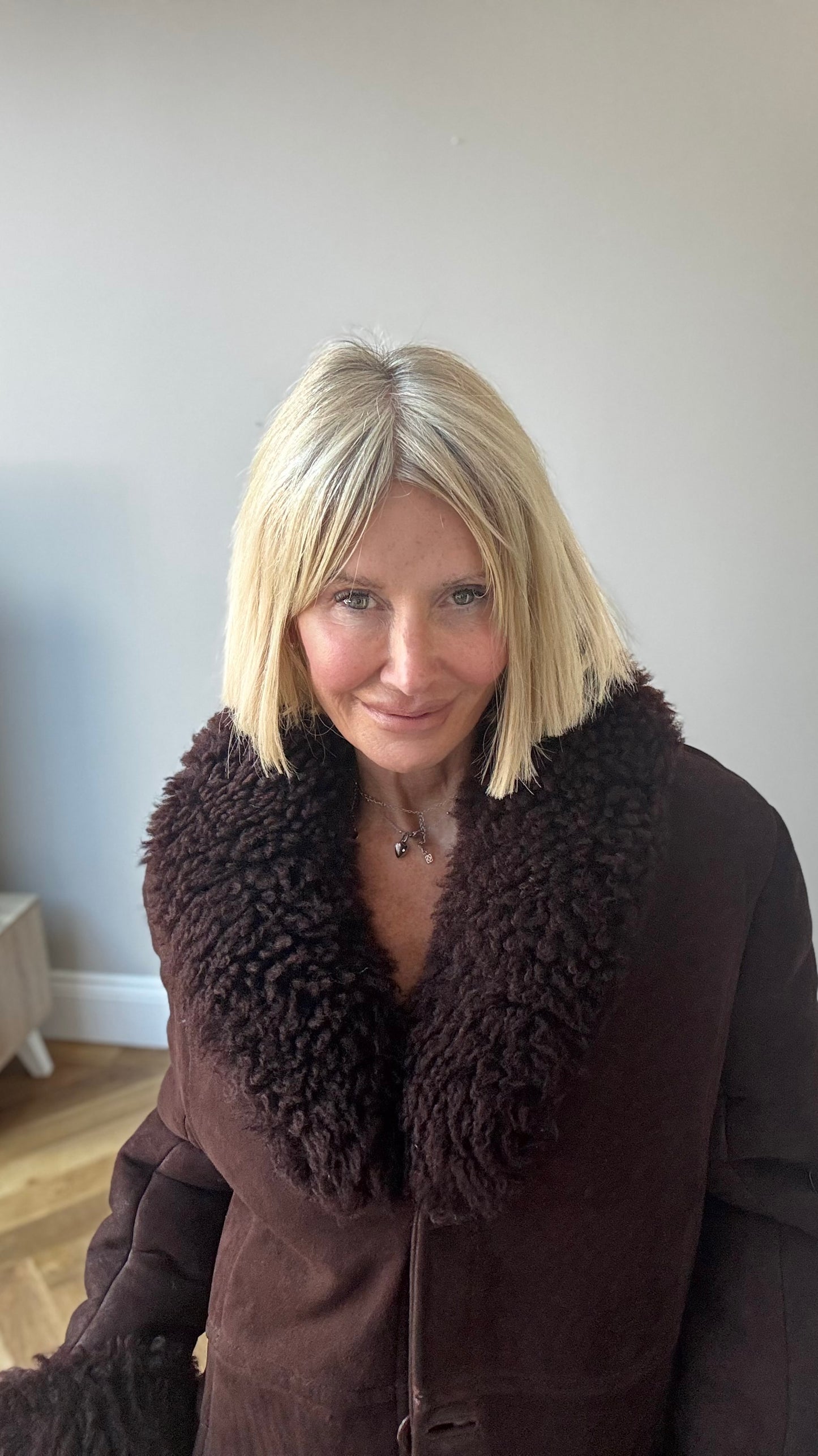 Penny Lane Sheepskin Full Length Coat