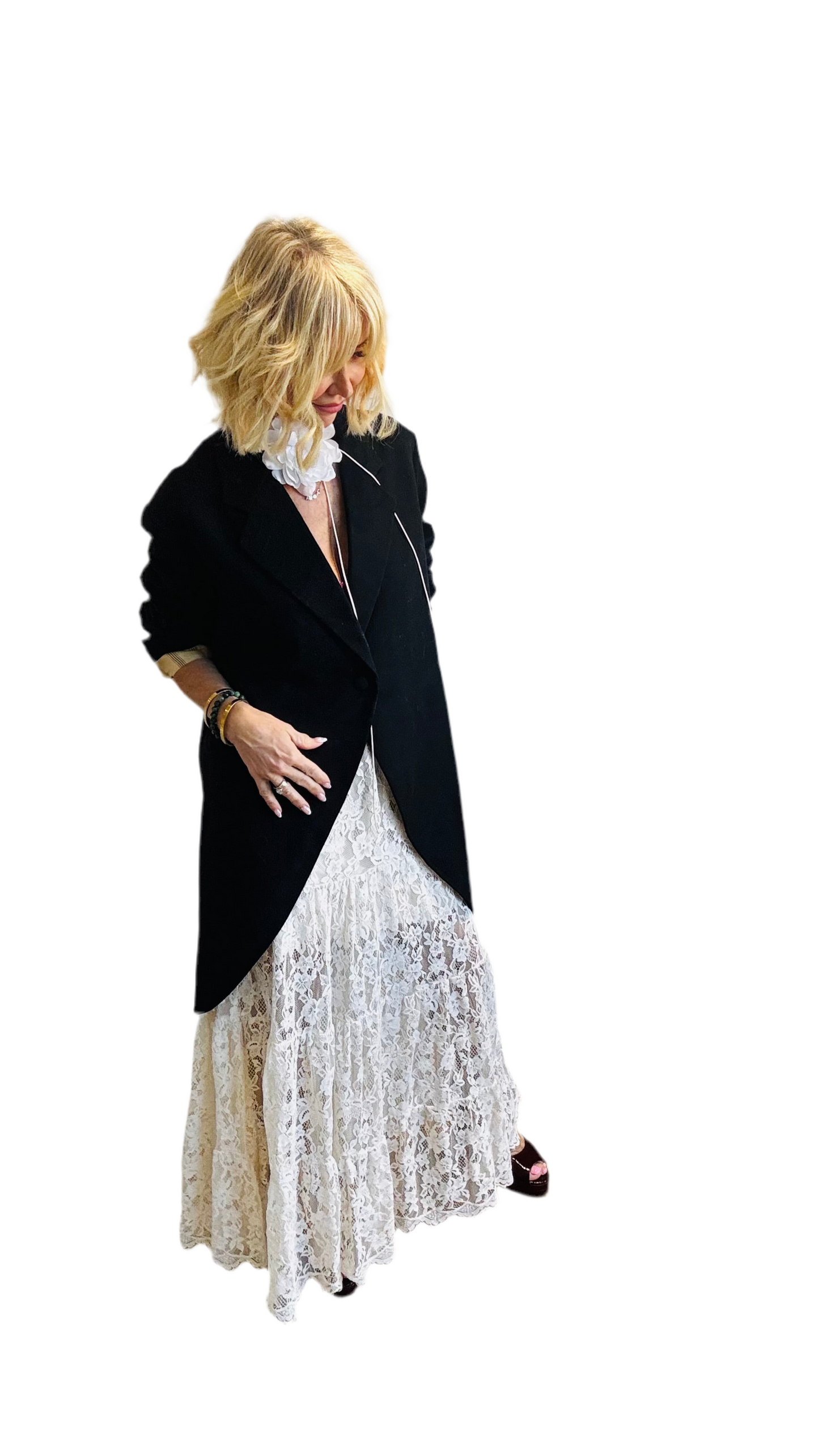 Unique 100% Wool Vintage Tails “ Dinner Jacket”