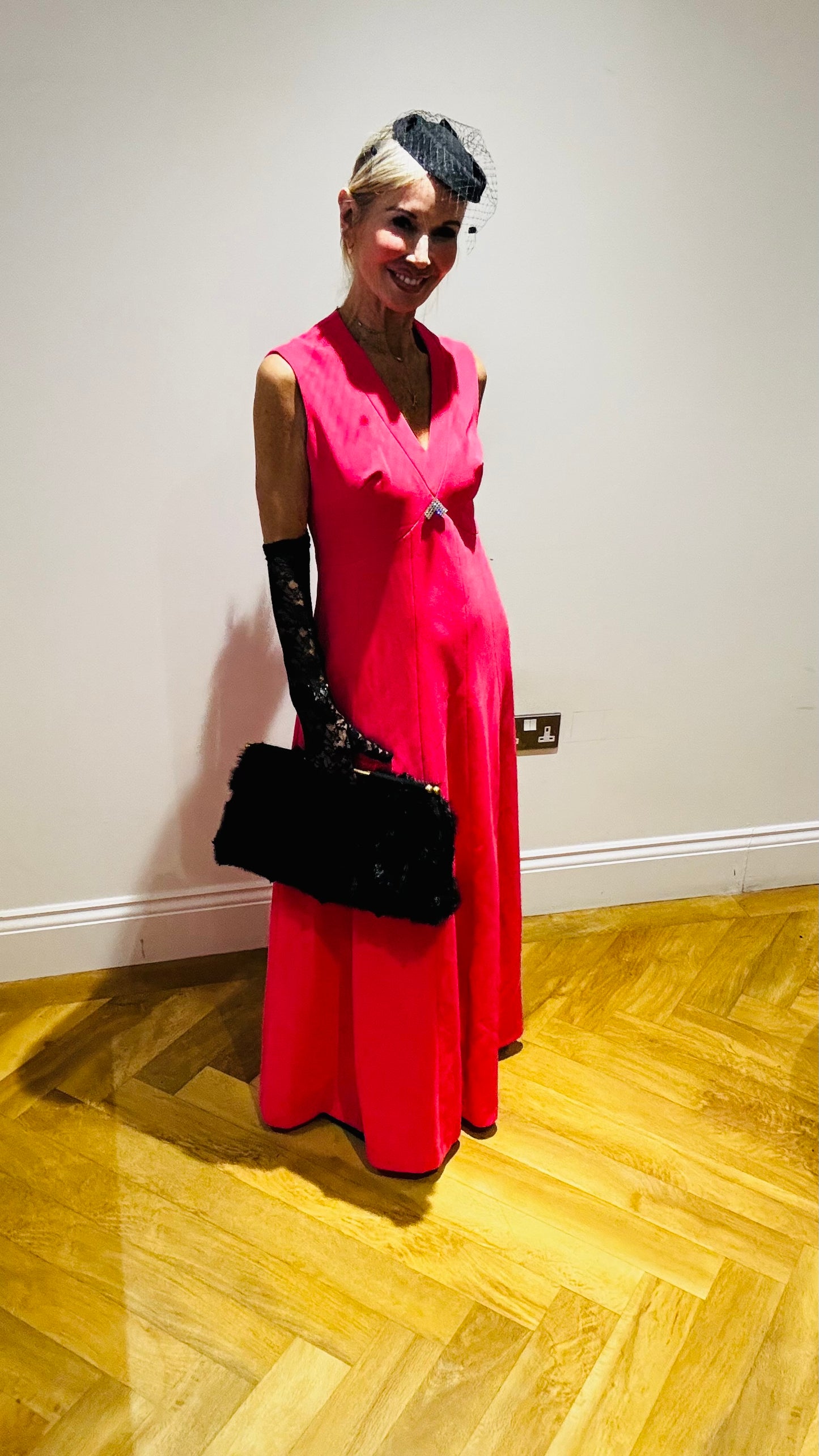 Amazing 1970’s  “Plutina” Maxi Dress