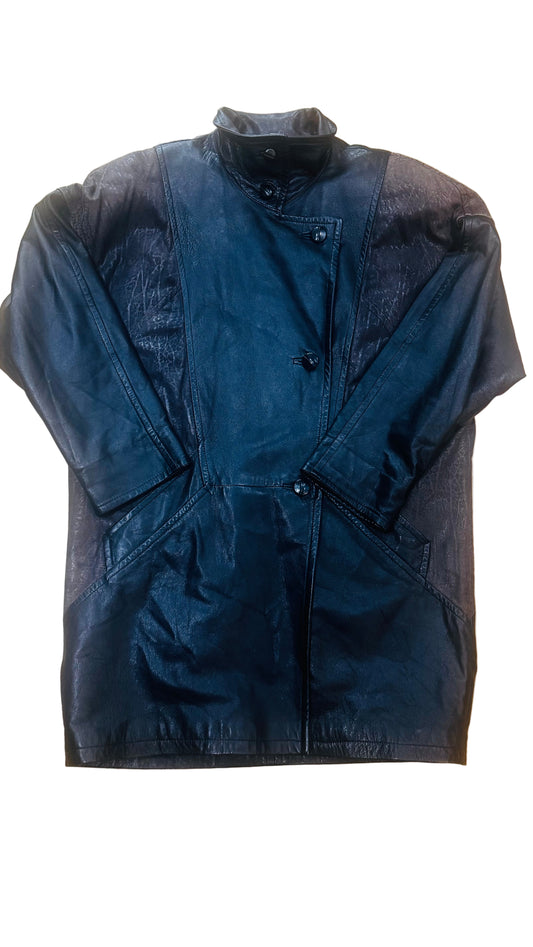80’s Leather Coat