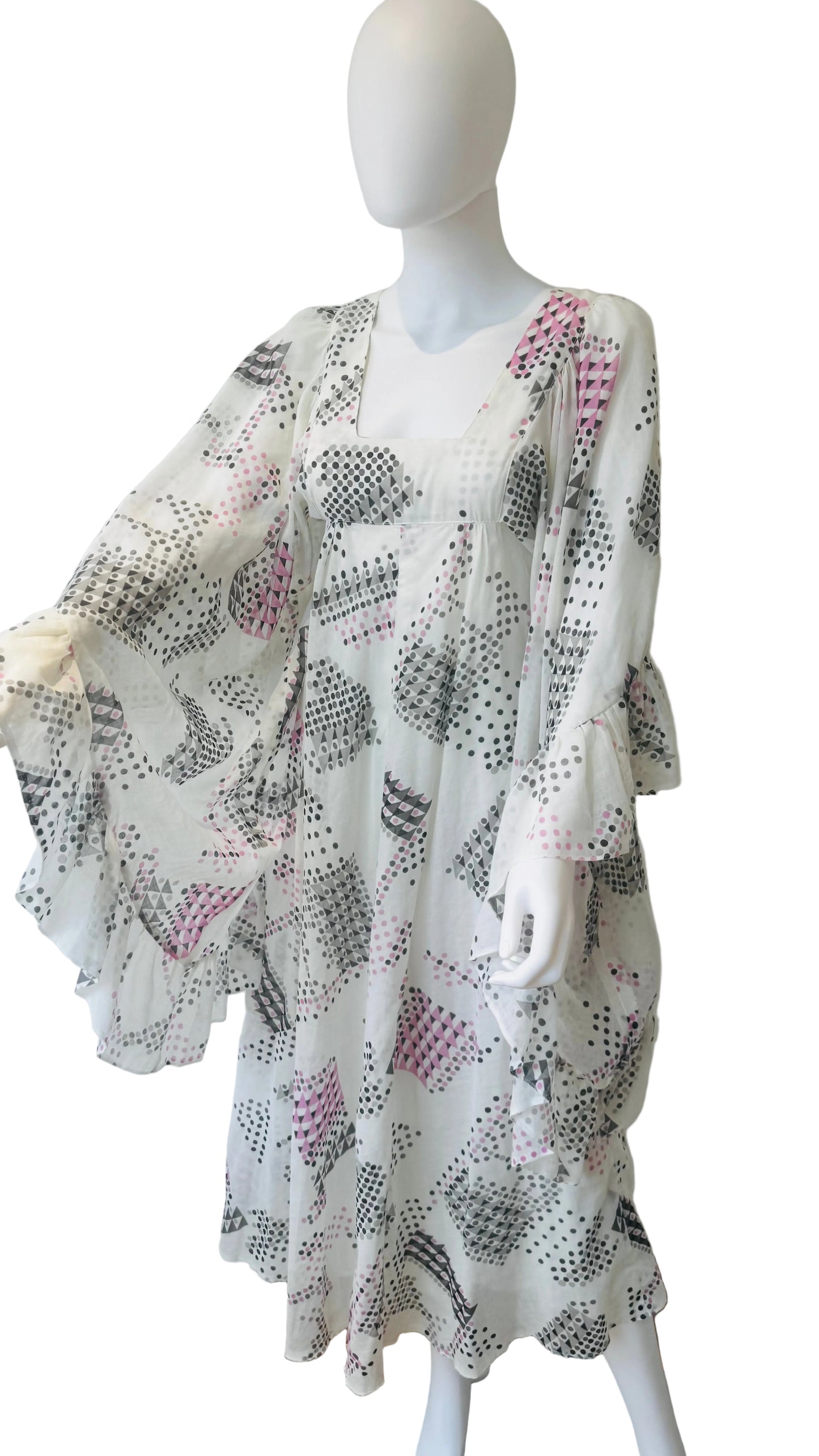 David Silverman Angel Sleeves Maxi