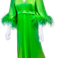 Epic 1960’s Ostrich Feather Maxi