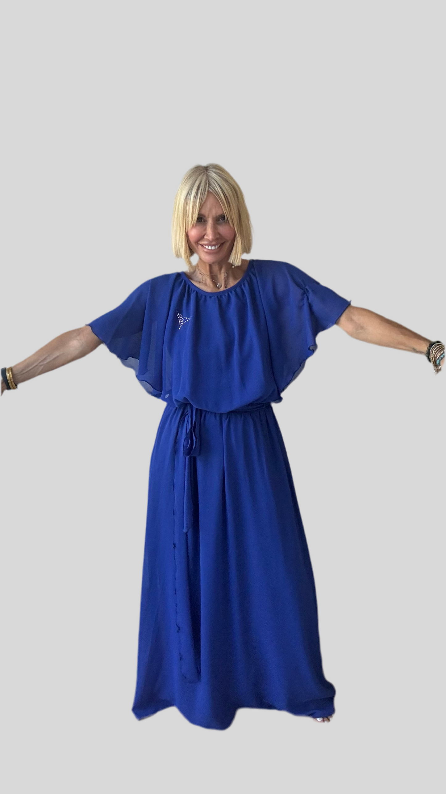 Royal Blue Maxi Dress