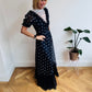 High Necked Maxi Dress