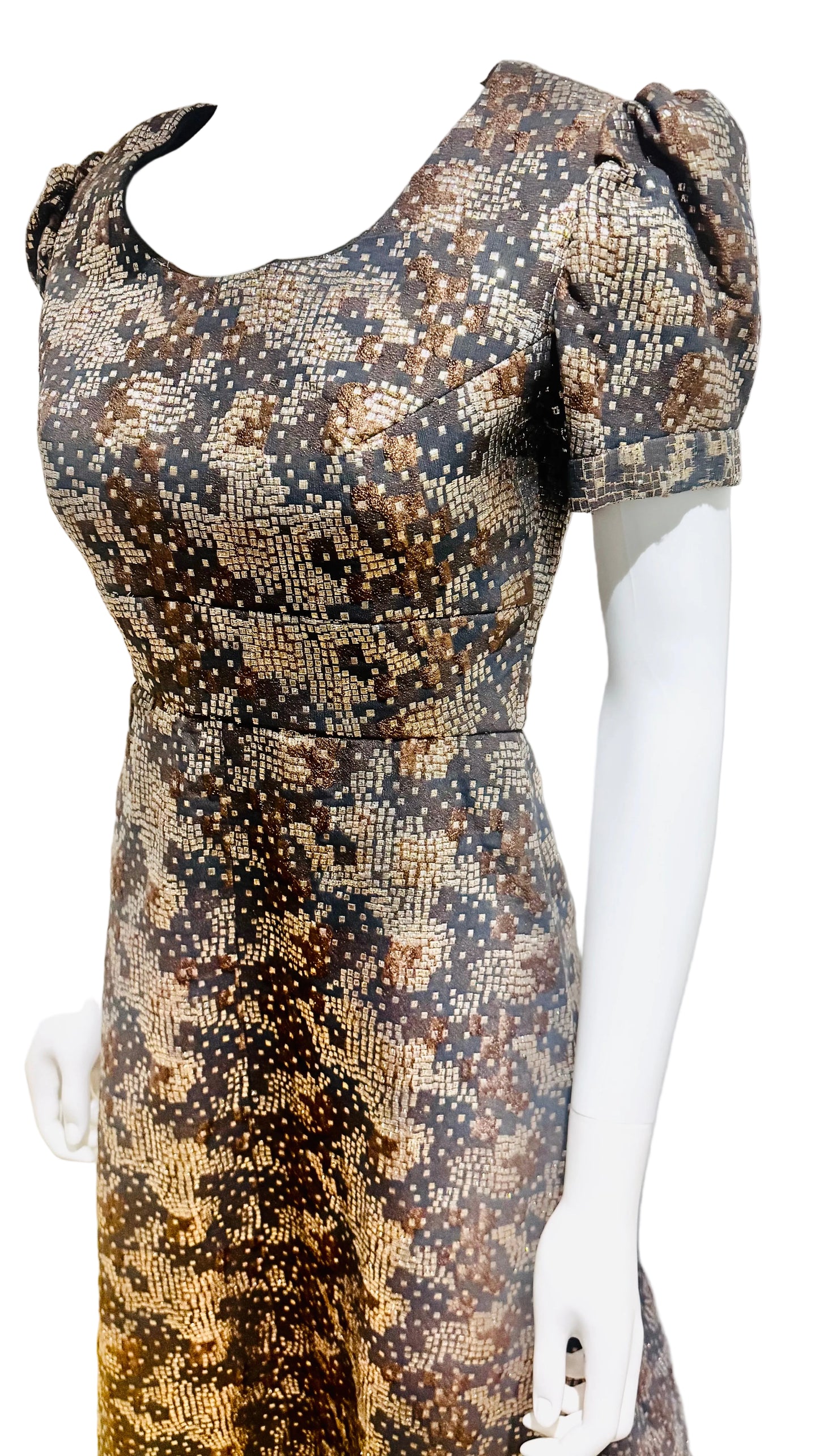 1960’s Brocade Maxi