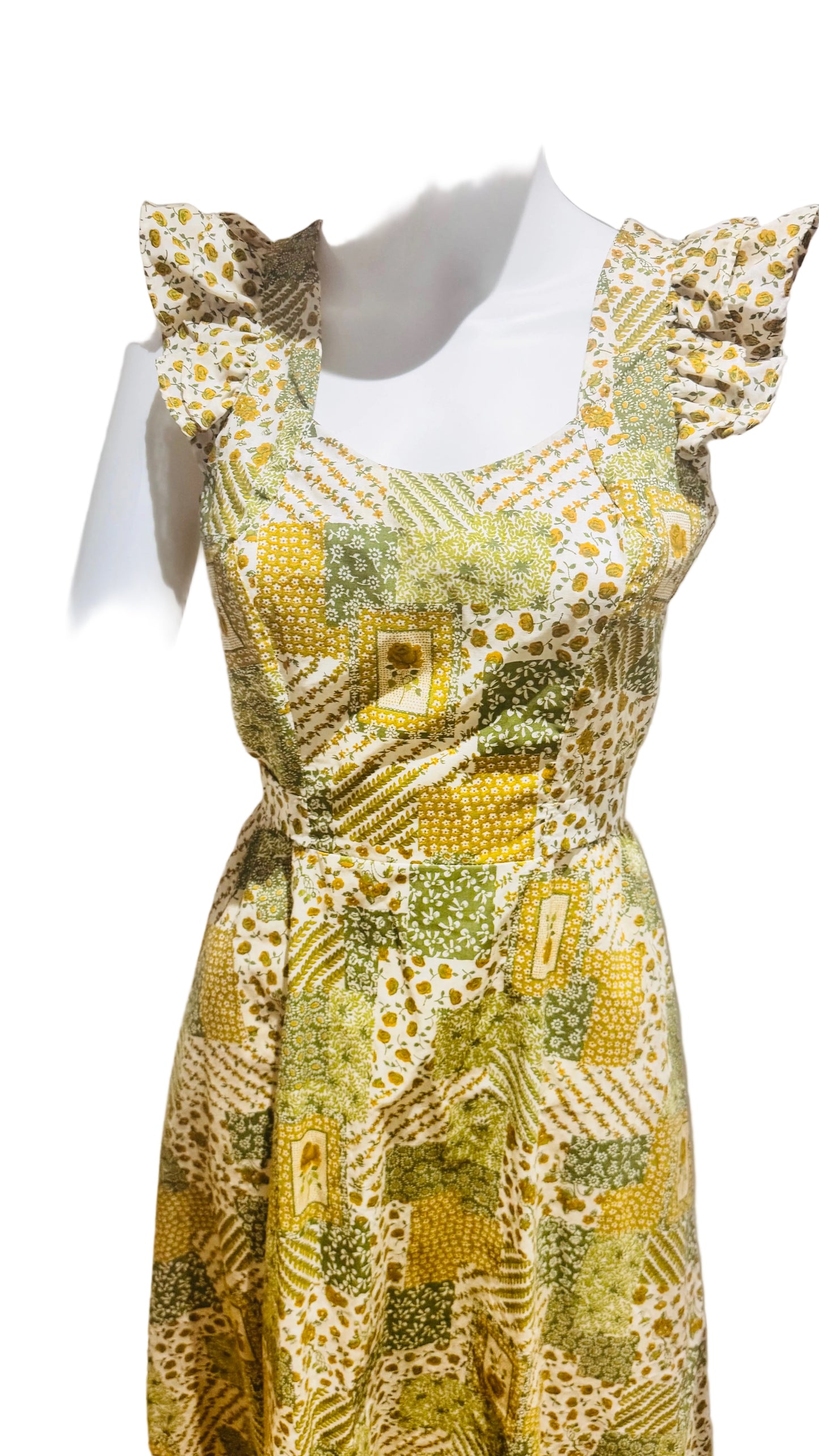 “Christine Laure” 1970’s Prairie Dress
