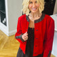 1980’s Suede Jacket with Leather Trim