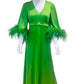 Epic 1960’s Ostrich Feather Maxi