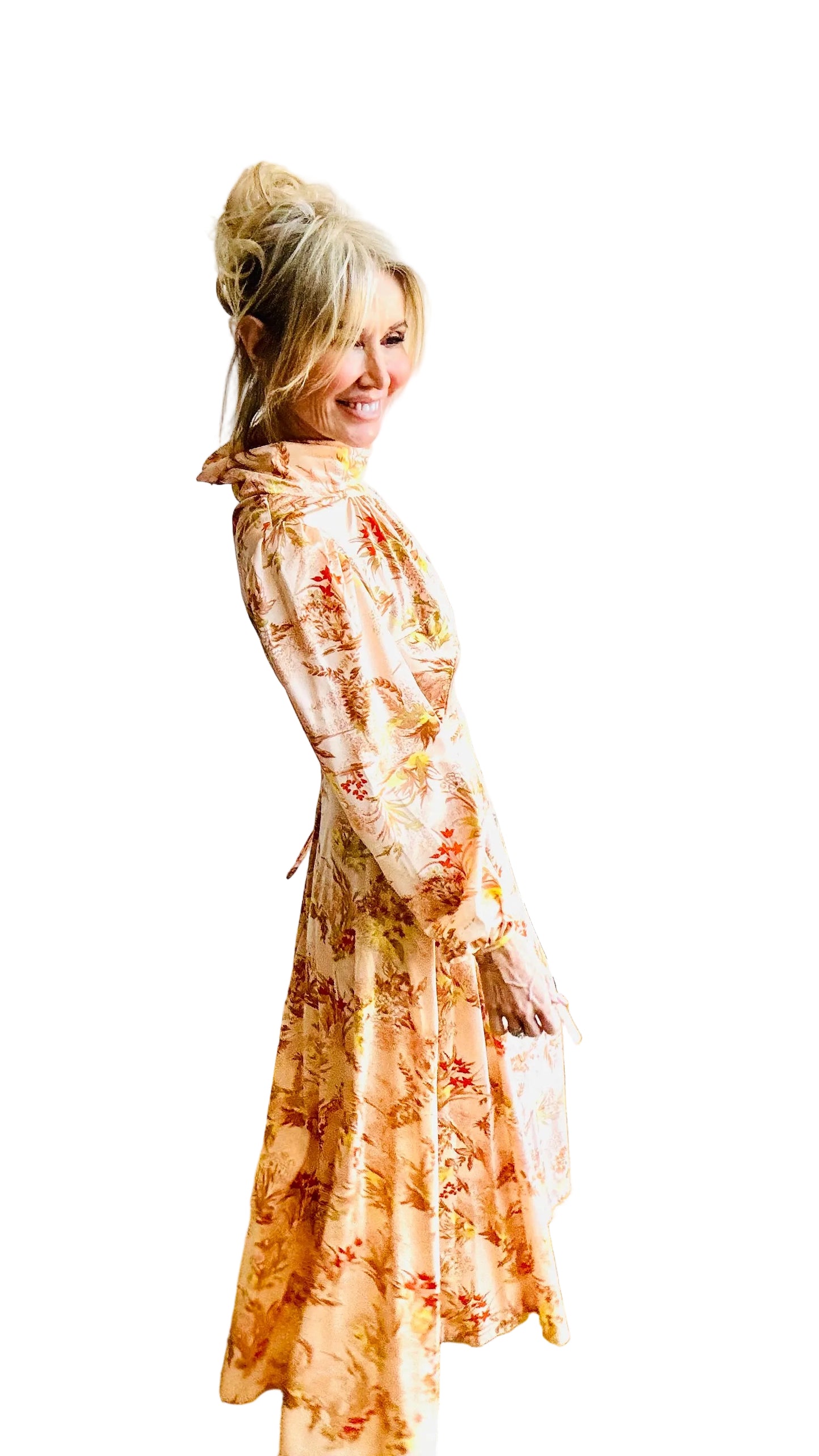 Stunning High Neck Maxi Dress
