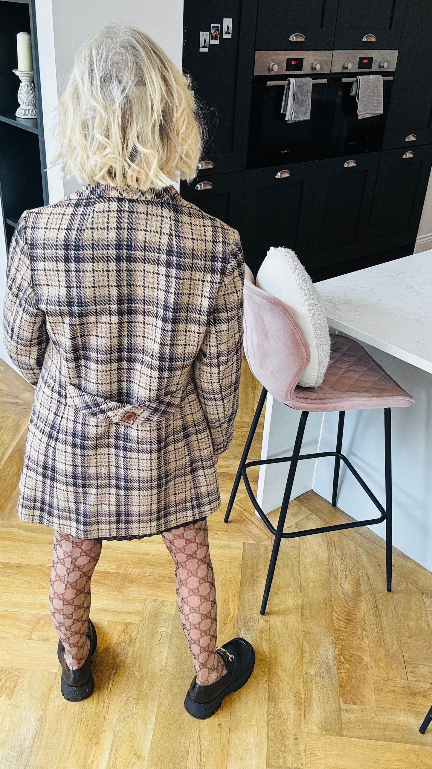 1970’s Check Coat
