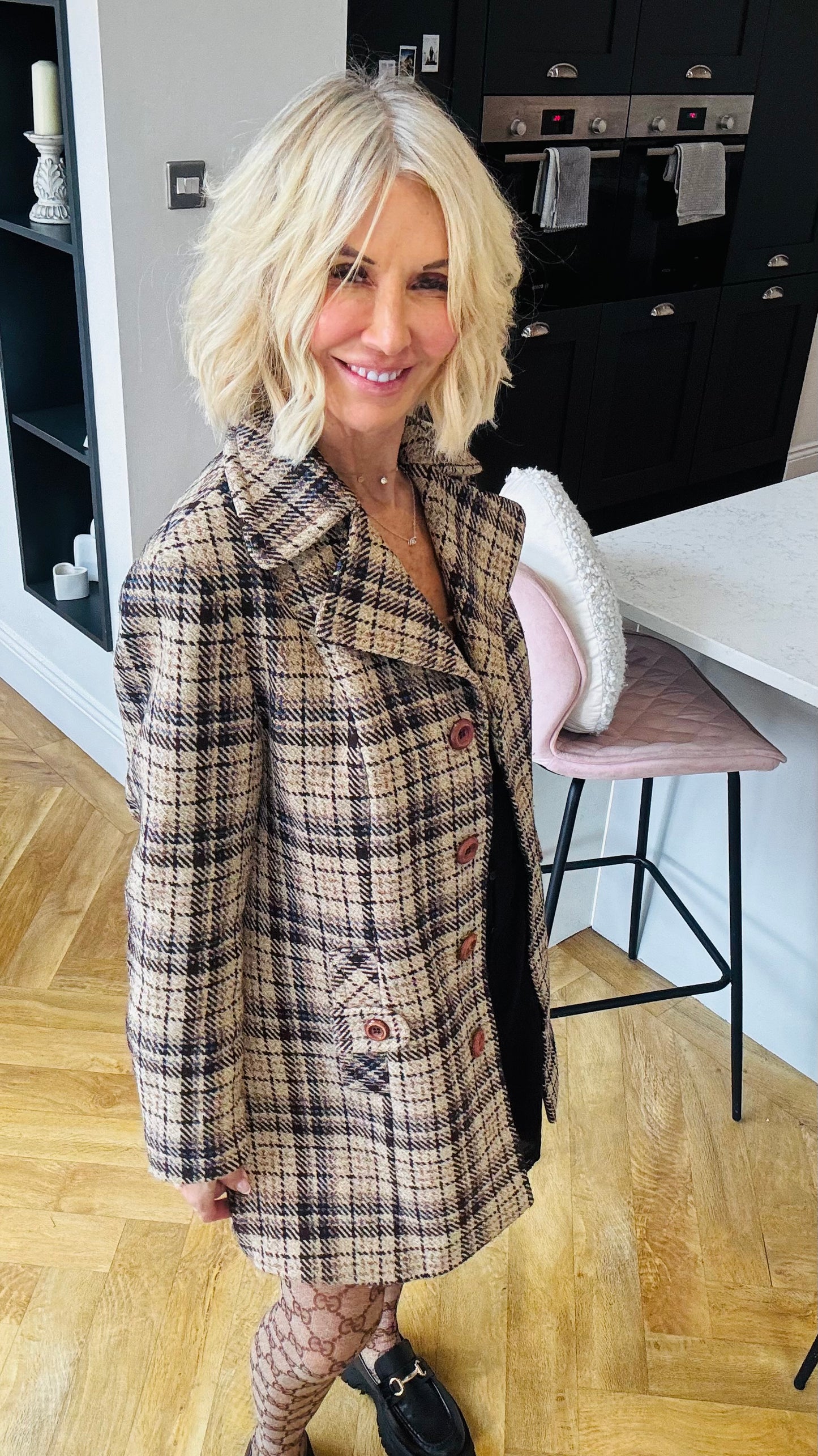 1970’s Check Coat