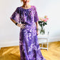 “Kleemeier Hof” Cape Sleeved Maxi Dress
