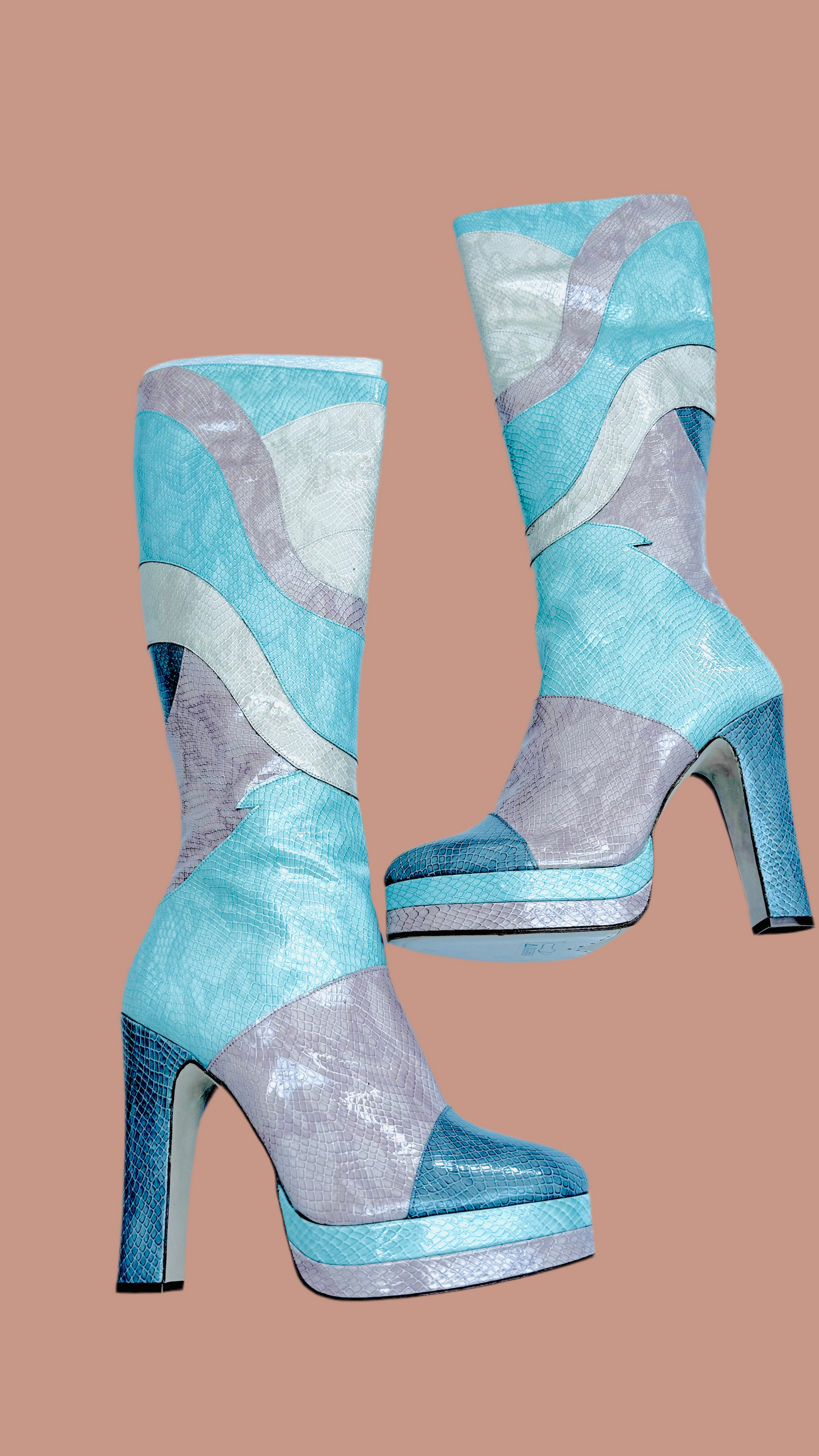 Terry De Havilland “River” Full Length Boots size 7