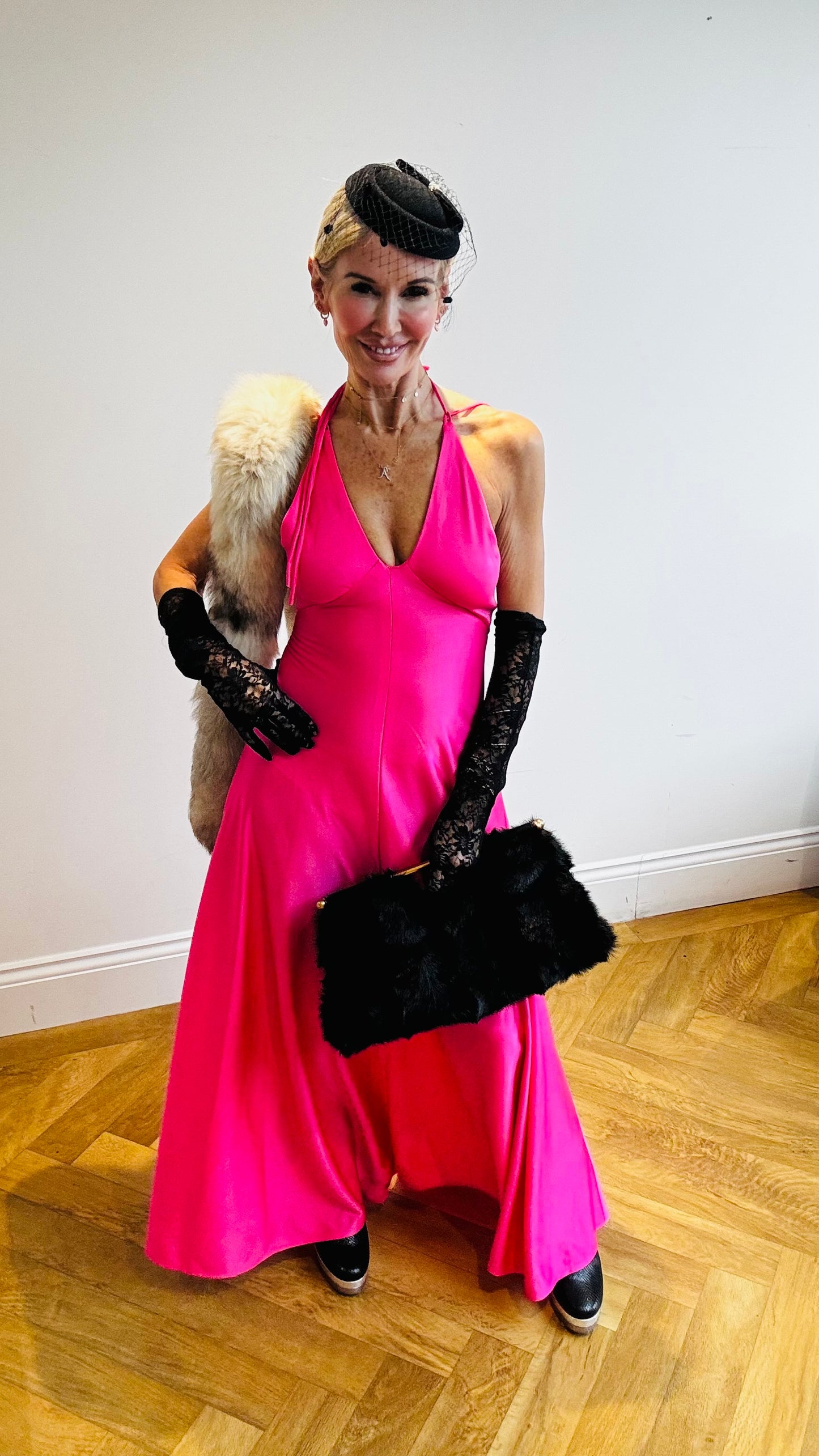 “Frank Usher” 1970’s Cocktail Dress