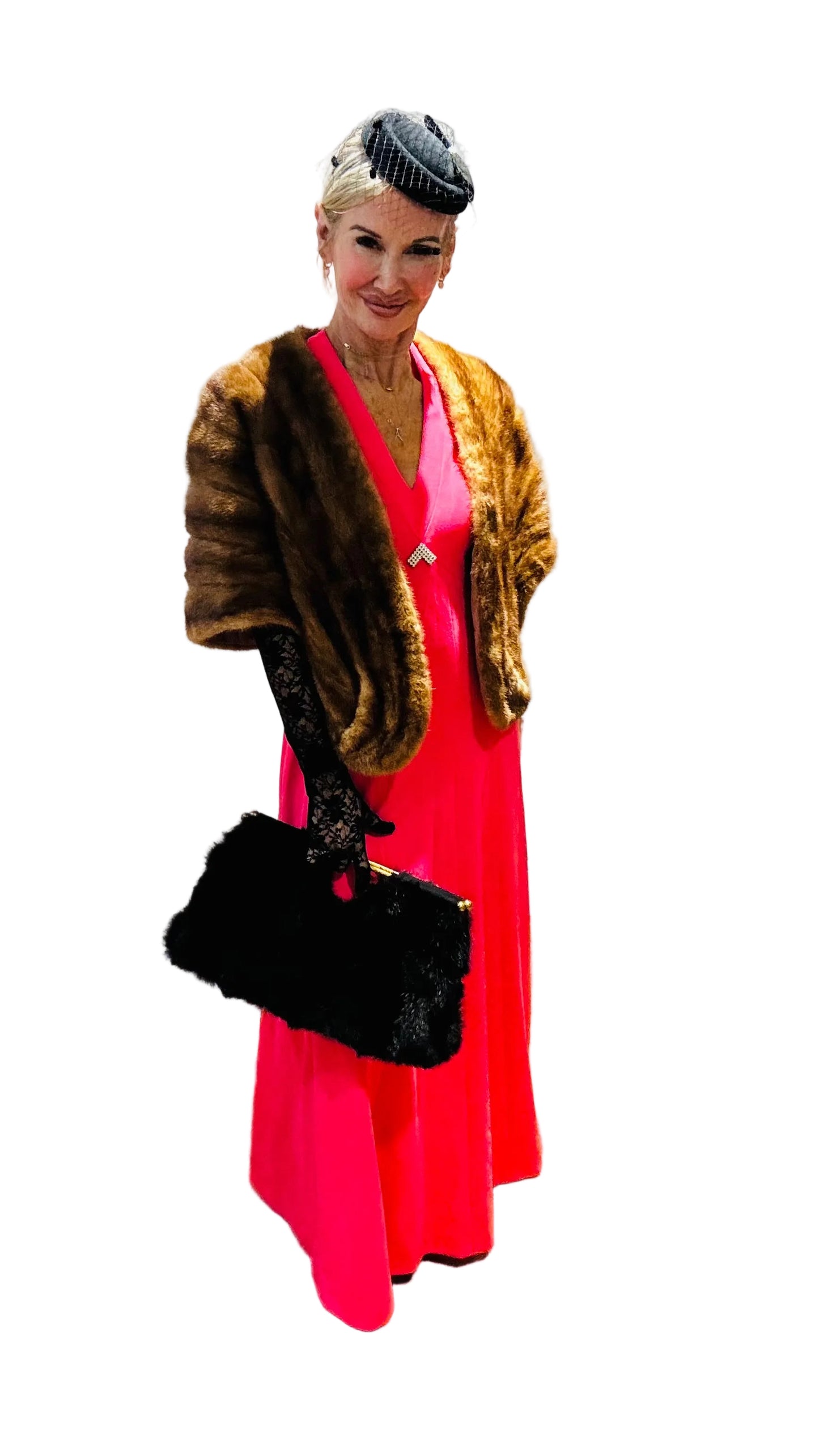 Amazing 1970’s  “Plutina” Maxi Dress