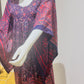 “Mudi” of Carnaby Street Epic Indian Block Print Angel Sleeve Dress