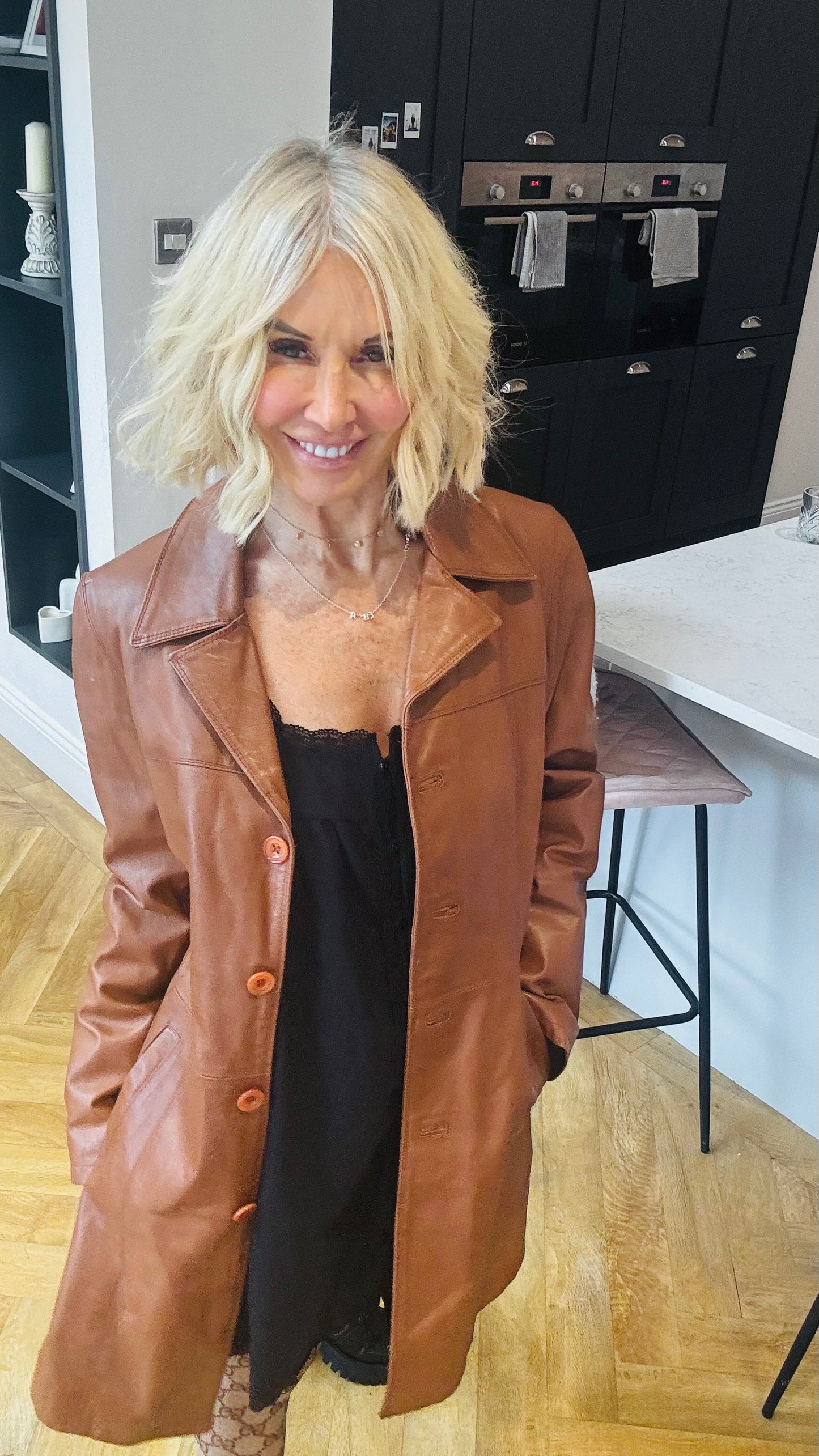 1970’s Leather Trench