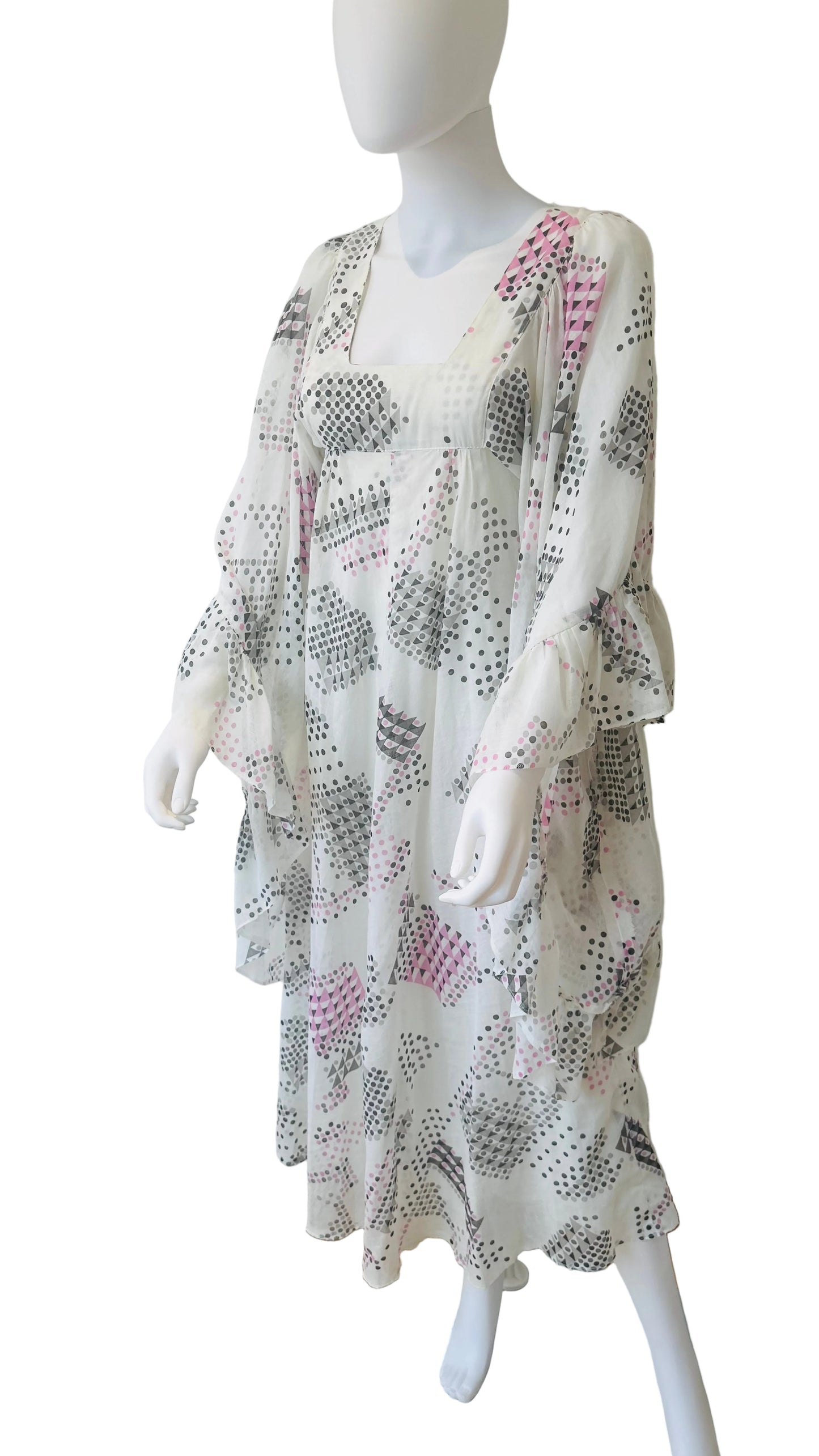 David Silverman Angel Sleeves Maxi