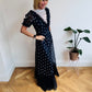 High Necked Maxi Dress