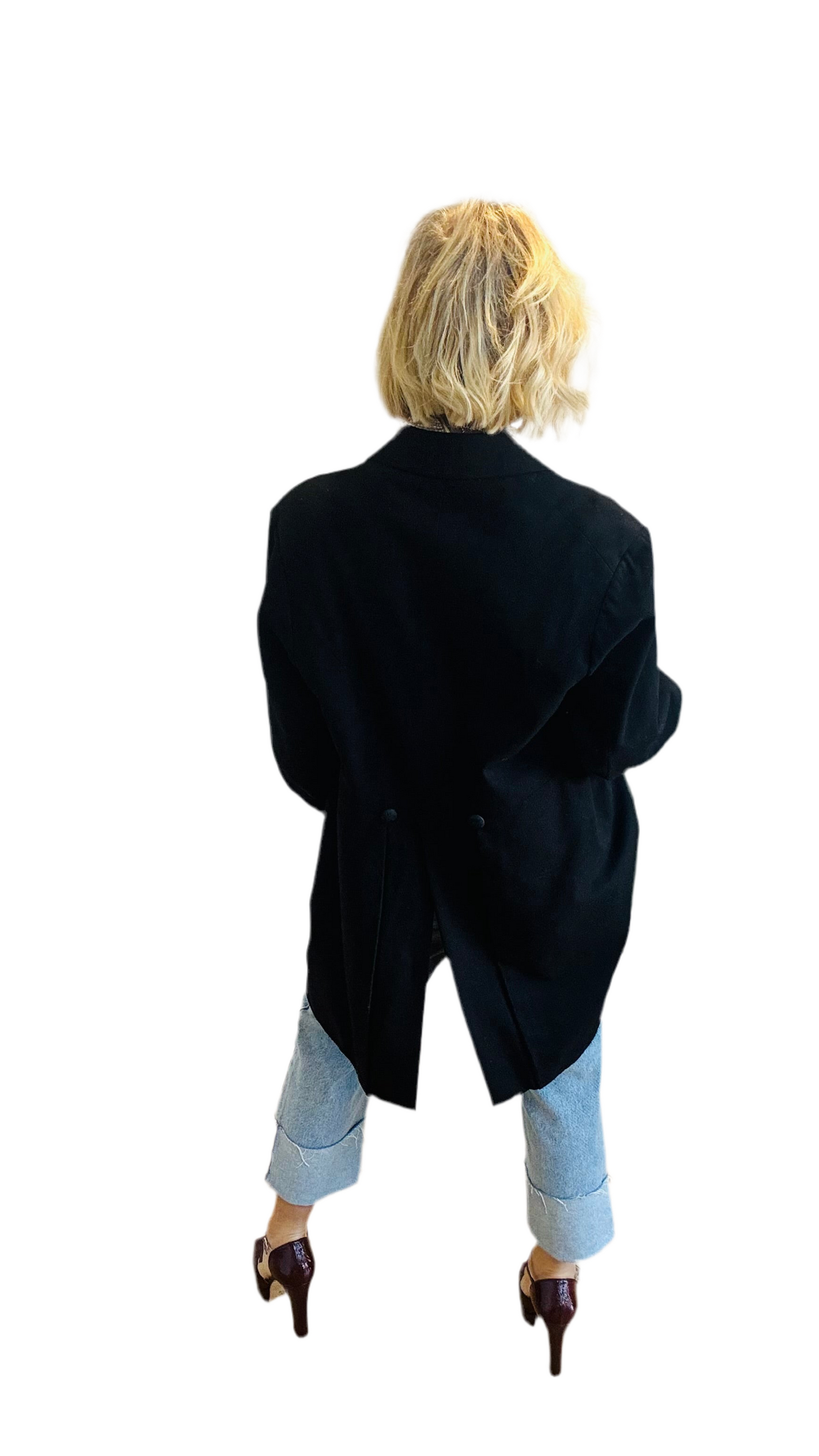 Unique 100% Wool Vintage Tails “ Dinner Jacket”