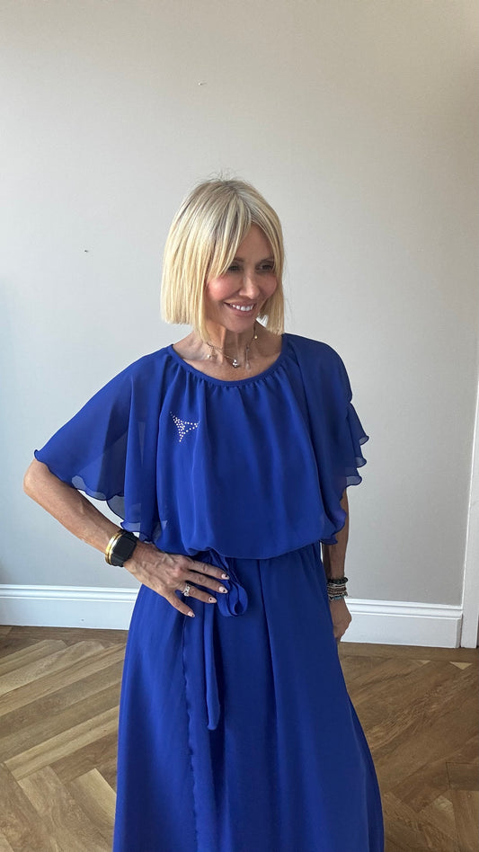 Royal Blue Maxi Dress