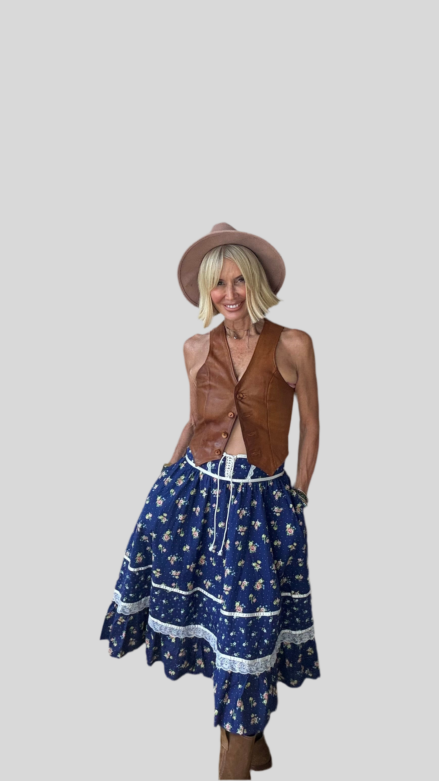 Gunne Sax Prairie Skirt