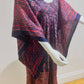 “Mudi” of Carnaby Street Epic Indian Block Print Angel Sleeve Dress