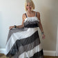 1970’s Stunning Pleated Maxi Dress