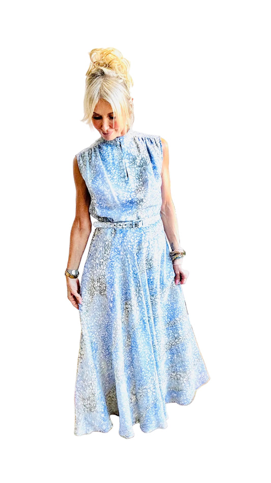 Baby Blue Vintage Maxi