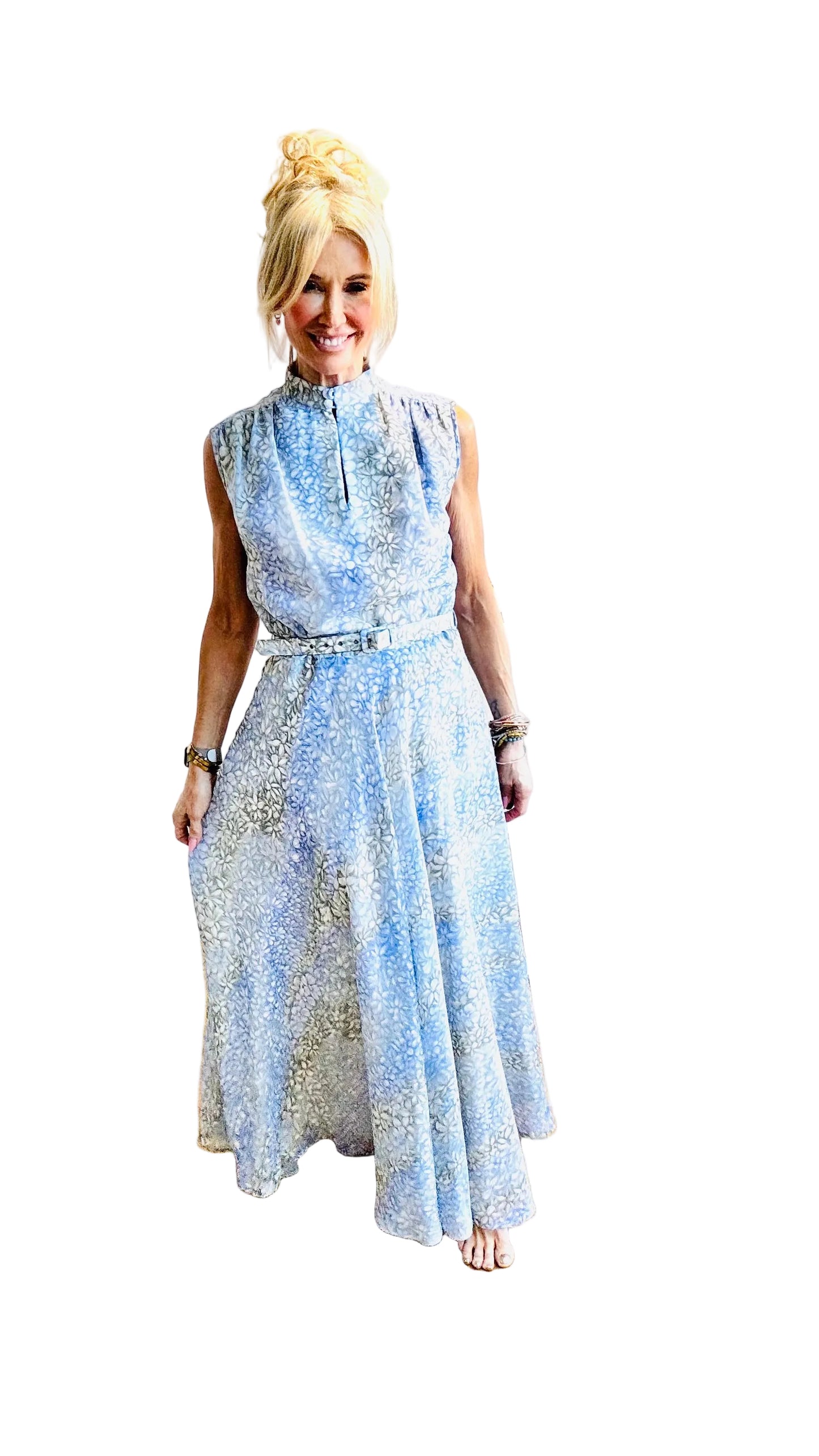 Baby Blue Vintage Maxi