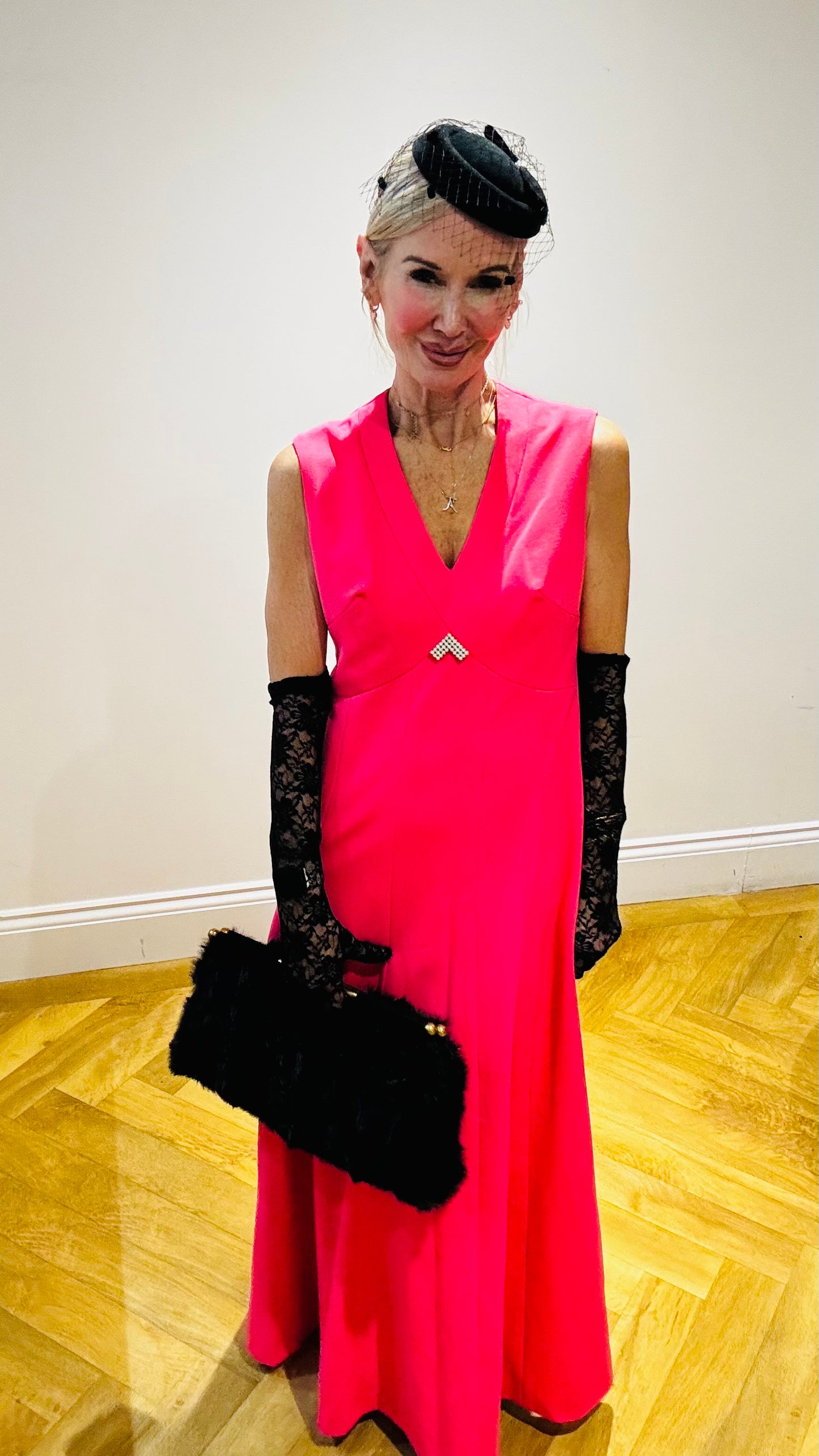 Amazing 1970’s  “Plutina” Maxi Dress