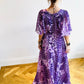 “Kleemeier Hof” Cape Sleeved Maxi Dress
