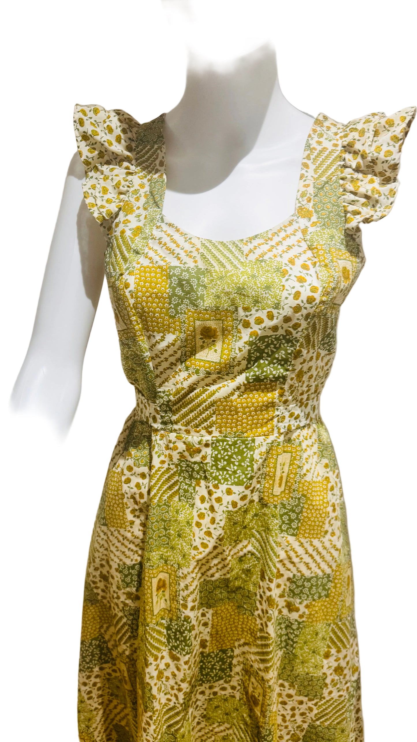 “Christine Laure” 1970’s Prairie Dress
