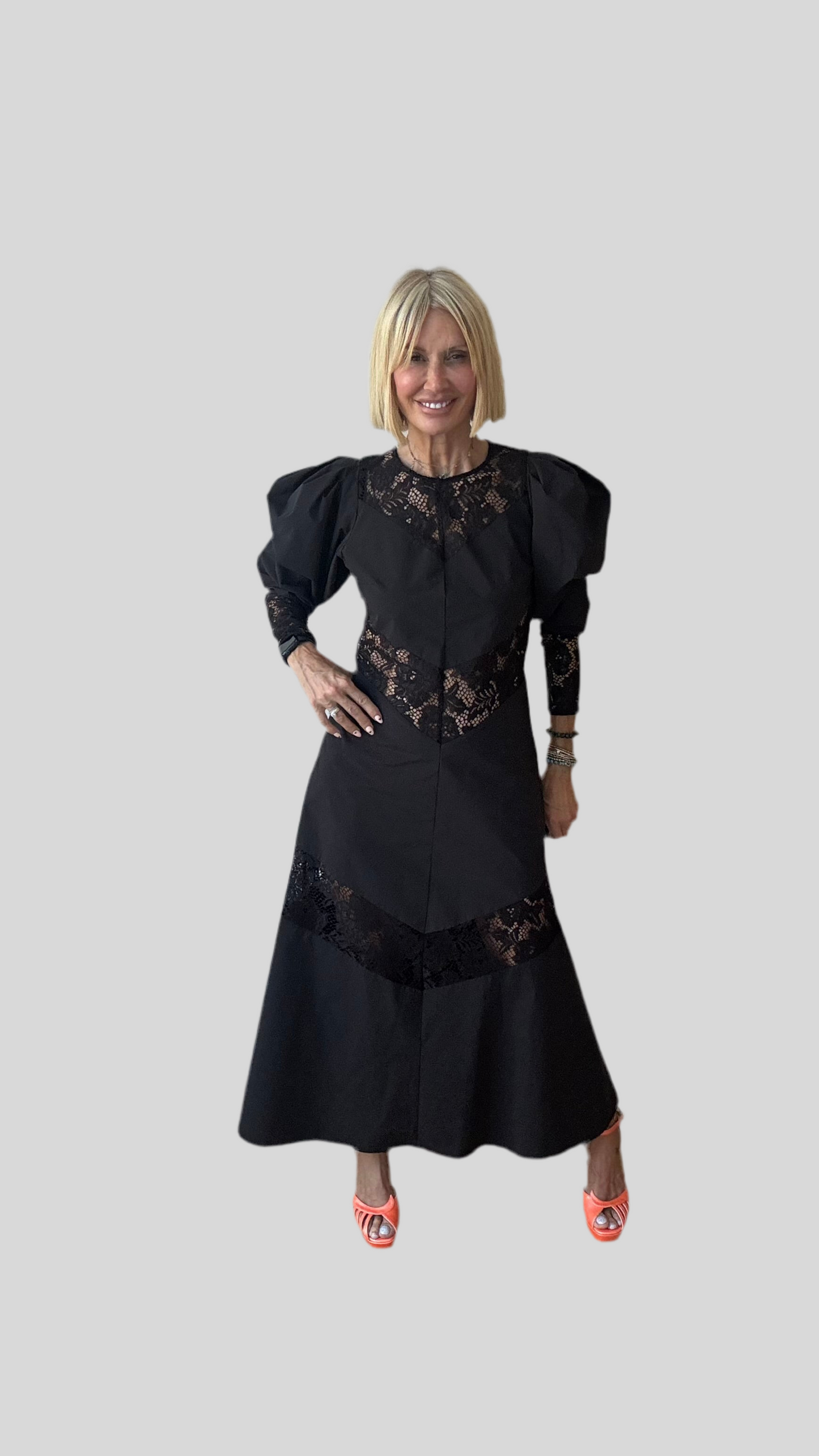 ASOS Lace Insert Dress