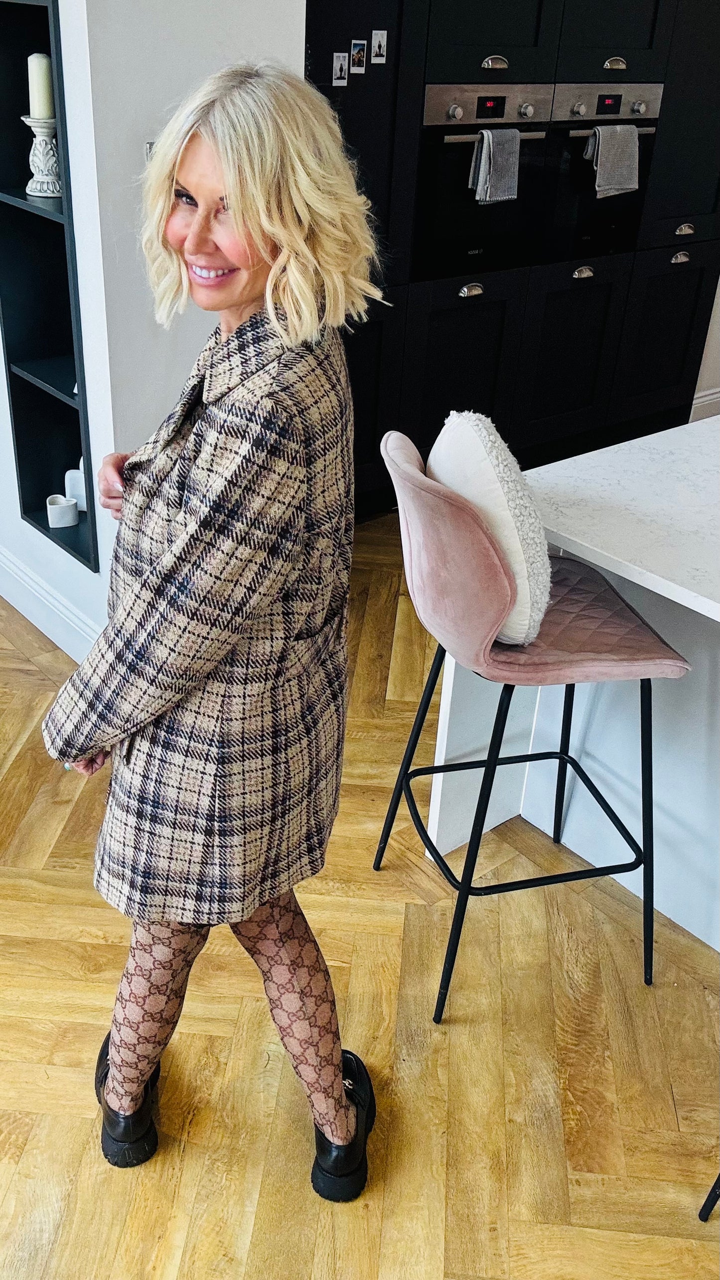 1970’s Check Coat